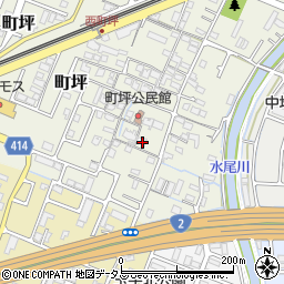 兵庫県姫路市町坪354周辺の地図