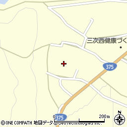 広島県三次市日下町261周辺の地図