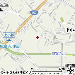 静岡県焼津市上小杉1141周辺の地図