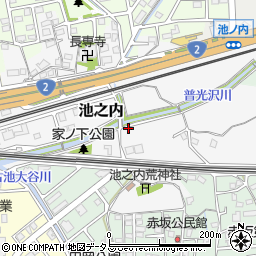 兵庫県相生市池之内周辺の地図