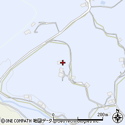 三重県伊賀市大江周辺の地図