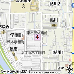 東コミュニティセンター周辺の地図