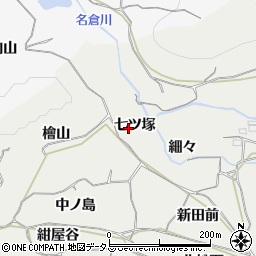 愛知県豊橋市石巻本町七ツ塚周辺の地図