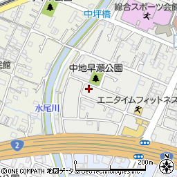 兵庫県姫路市中地663-3周辺の地図