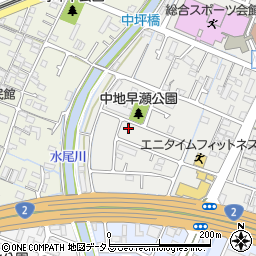 兵庫県姫路市中地663周辺の地図