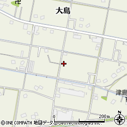静岡県焼津市大島1537周辺の地図