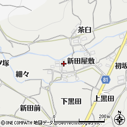 愛知県豊橋市石巻本町新田屋敷周辺の地図