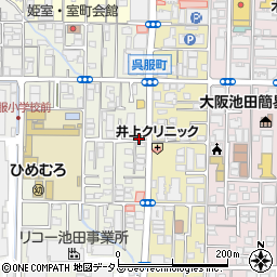 池田市姫室町駐車場※注意事項を必ずご確認下さい周辺の地図