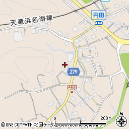 静岡県周智郡森町円田1448周辺の地図
