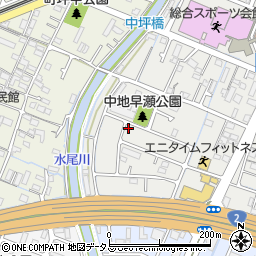 兵庫県姫路市中地663-2周辺の地図