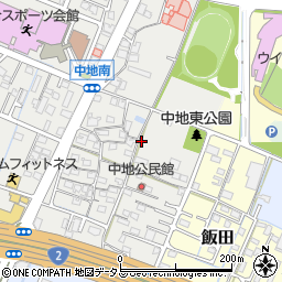 兵庫県姫路市中地21周辺の地図