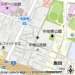 兵庫県姫路市中地21周辺の地図