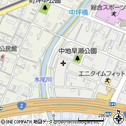 兵庫県姫路市中地679周辺の地図