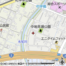 兵庫県姫路市中地679周辺の地図