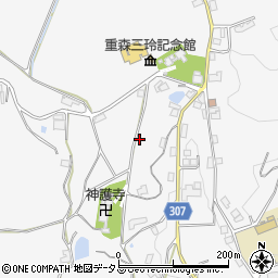 岡山県加賀郡吉備中央町吉川1177周辺の地図