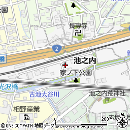 兵庫県相生市池之内1035周辺の地図