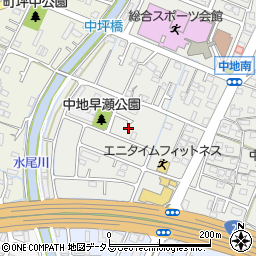 兵庫県姫路市中地693周辺の地図