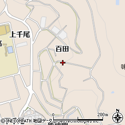 愛知県蒲郡市大塚町百田49周辺の地図