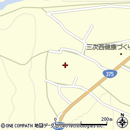 広島県三次市日下町266周辺の地図