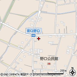 静岡県浜松市浜名区宮口3900周辺の地図
