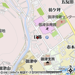 愛知県豊川市御津町広石（日暮）周辺の地図