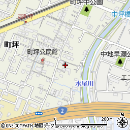 兵庫県姫路市町坪306周辺の地図