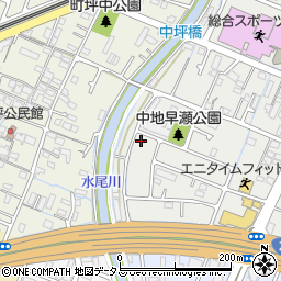 兵庫県姫路市中地679-2周辺の地図