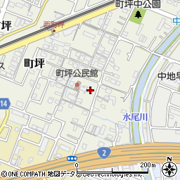 兵庫県姫路市町坪351周辺の地図