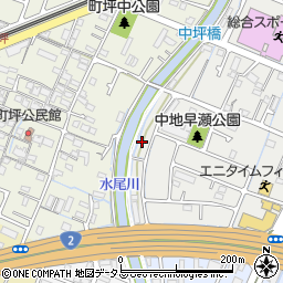 兵庫県姫路市中地731周辺の地図