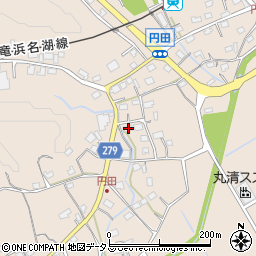 静岡県周智郡森町円田1383周辺の地図