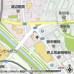 亀岡内科周辺の地図