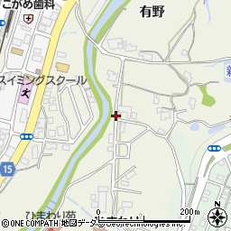 兵庫県神戸市北区有野町有野周辺の地図