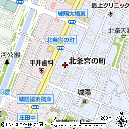 兵庫県姫路市北条宮の町242周辺の地図