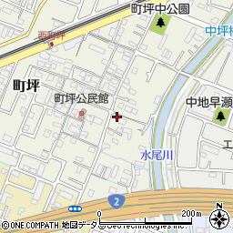 兵庫県姫路市町坪307周辺の地図