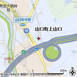兵庫県西宮市山口町上山口1-17周辺の地図