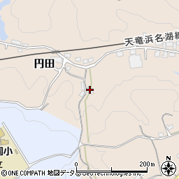 静岡県周智郡森町円田1328-1周辺の地図