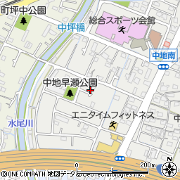 兵庫県姫路市中地526周辺の地図