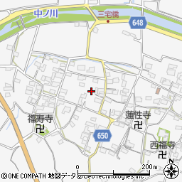 三重県鈴鹿市三宅町周辺の地図