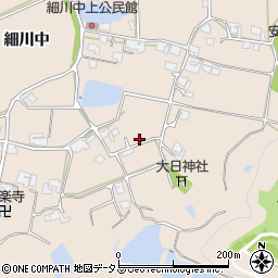 兵庫県三木市細川町細川中周辺の地図