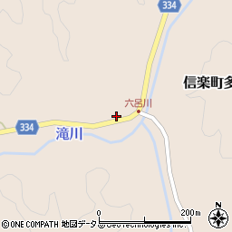 滋賀県甲賀市信楽町多羅尾1072周辺の地図