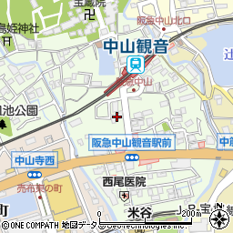エネルギーステーション宝塚店周辺の地図