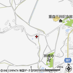 岡山県加賀郡吉備中央町吉川3087周辺の地図