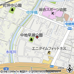 兵庫県姫路市中地526-3周辺の地図