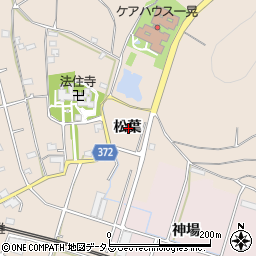 愛知県豊川市御津町赤根松葉周辺の地図