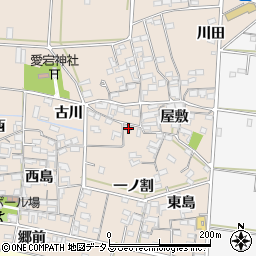 愛知県西尾市一色町治明屋敷272周辺の地図