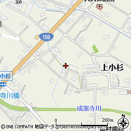 静岡県焼津市上小杉1041-1周辺の地図