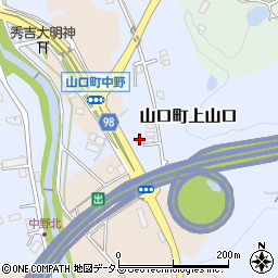 兵庫県西宮市山口町上山口1-11周辺の地図