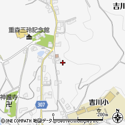 岡山県加賀郡吉備中央町吉川3937周辺の地図
