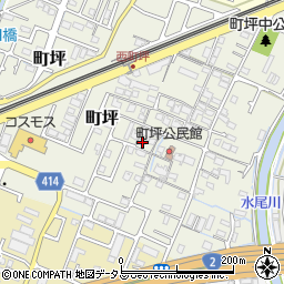 兵庫県姫路市町坪332周辺の地図