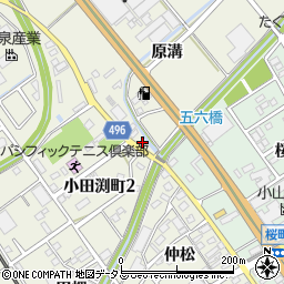 愛知県豊川市白鳥町原溝135周辺の地図